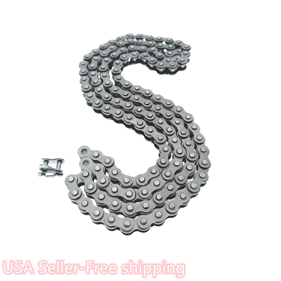 Cadena de transmisión de acero negro 415 X 120L 415x120 KTM 50 SX GAS HUSQVARNA TC50- PRO Foto 1 de 1