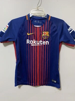 青少年大号26 FC巴塞罗那伊万·拉基蒂奇复制品运动足球球衣 — 第 1/4 张图片