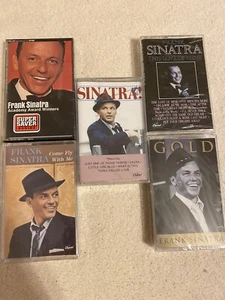 Frank Sinatra 5 Cassette Lot - ALL FACTORY SEALED - Picture 1 of 12