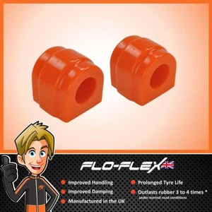 Arbustos de barra antivuelco delantero compacto BMW E46 de 23 mm en poliuretano Flo-Flex - Imagen 1 de 2