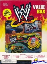 2011 Topps WWE 12 Pack Sealed Value Box-WWE Champions,Power Chipz-Look for AUTO!
