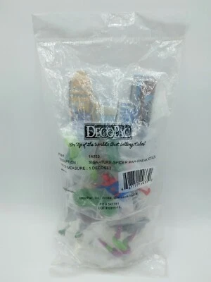 DecoPac Spiderman Sneak Attack Firma Cumpleaños Fiesta Pastel Decoración Retirado Foto 1 de 4