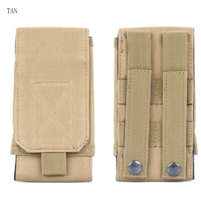 Tactical Molle Bag Cell Phone Belt Pouch Holster Cover Case EDC Security Pack US - Image 1 of 4