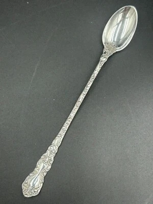 IMPERIAL CHRYSANTHEMUM BY GORHAM STERLING SILVER ICE TEA SPOON/NO MONOGRAM - Image 1 of 4