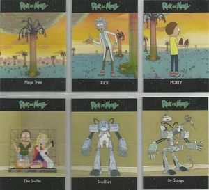 Rick and Morty Season 1 - Standee 6 Card Chase Set #E1-6 - Picture 1 of 1