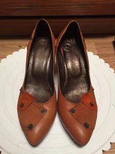 Miss Sixty Damen Heels Größe 38 Made In Romania Farbe Orange - Bild 1 von 5