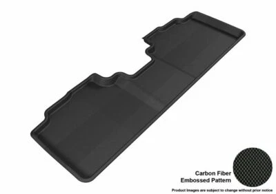 3D MAXpider  Black 2nd Row 1 Piece Floor Liner for Cadillac SRX - Изображение 1 из 4