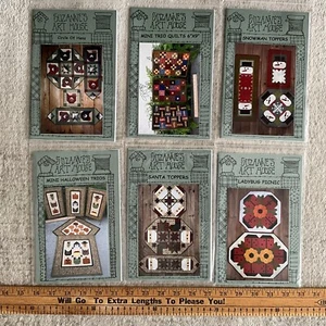 Suzanne's Art House Quilt Patterns Wall Hanging Lot of 6 New Unused Uncut - Picture 1 of 7