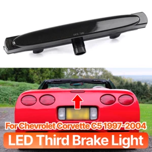 Tercera luz trasera de parada de freno con lente de humo para Chevrolet Corvette C5 1997-2004 - Imagen 1 de 10