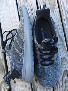 Adidas Lite Racer BYD EG3749 Gray Black Running Shoes Sneakers Size 8.5 Men’s