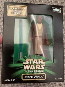 MACE WINDOW Star Wars The Phantom Menace TPM Potf2 Sneak Preview MIB (Box 13) - Picture 1 of 4