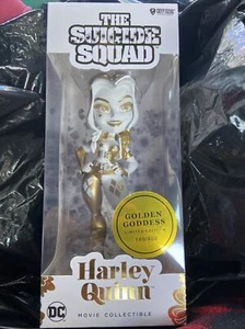 SDCC 2022 Exclusive Cryptozoic Golden Goddess Harley Quinn Movie LE 400 New - Picture 1 of 3