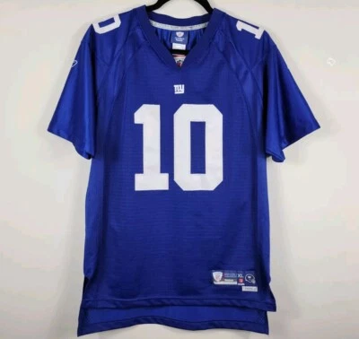 Camiseta de fútbol americano juvenil Eli Manning #10 New York Giants NFL Reebok Premier XL +2 Foto 1 de 4