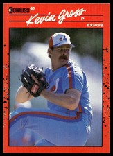 1990 Donruss Kevin Gross Montreal Expos #248