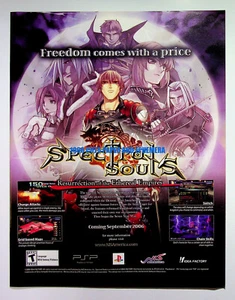 Spectral Souls NIS America 2006 PlayStation 2  Print Magazine Ad Poster ADVERT - Picture 1 of 3