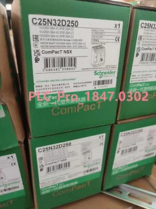 1PCS Brand New Schneider C25N32D250 NSX250N 50KA AC 3P3D 250A 2.2  Fast delivery - Picture 1 of 4