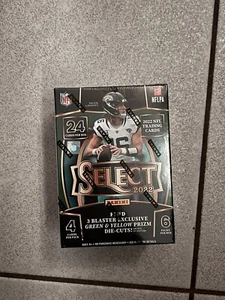 2022 Panini Prizm SELECT BLASTER BOX NFL Green And Yellow (Target) - Picture 1 of 5