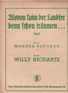 Notas y texto Jab4, piano W. Plücker con lo que Landser ya puede soñar - Imagen 1 de 1