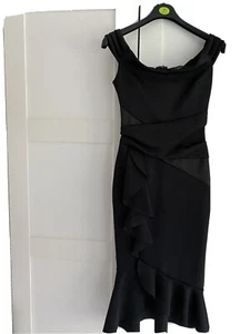 Slim Fit Black Dress - Picture 1 of 4