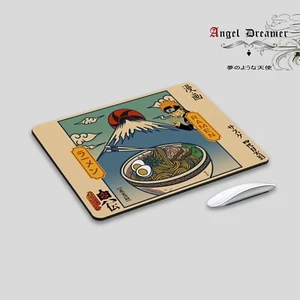 TAPIS DE SOURIS Manga Animé Naruto Mont Fuji Ramen Calligraphie Japonaise Nuages - Photo 1/4