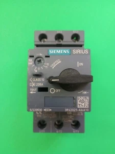 SIEMENS SIRIUS 3RV2021-4AA10 CIRCUIT BREAKER **Fast Shipping** - Picture 1 of 6