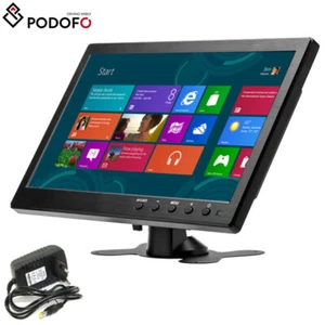 10.1 Zoll HD CCTV Display Bildschirm PC Auto Monitor HDMI/VGA/BNC/AV/USB Eingang - Bild 1 von 11