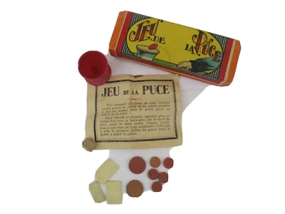 Ancien JEU DE LA PUCE avec sa boite et sa notice - Photo 1/4