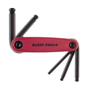 Klein 70572 5-Metric Sizes Grip-It Hex-Set