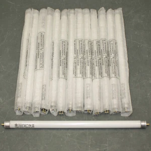 (14) GE 12" Linear T5 Fluorescent Lamps F8T5/XL/CW, G5 Miniature Bi-Pin, 4100K - Picture 1 of 5