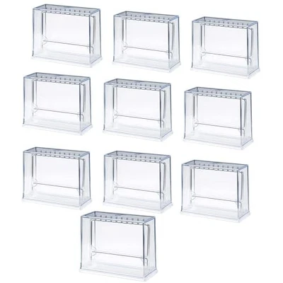 Inomata Chemical (Inomata Kagaku) ​​Capsule toy display case Clear 10 pieces - Image 1 of 4