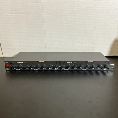 DBX 166XL 2 Channel Stereo Compressor/Limiter & Noise Gate/Expander - Turns On - Image 1 of 4