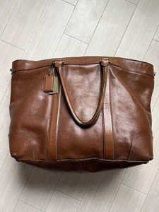 Coach Bleaker Legacy Weekend Tote Bag Leather - Picture 1 of 14