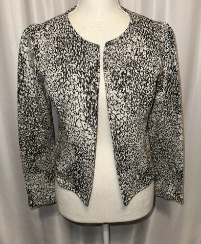 VETEMENTS Giacca Dolan Anthropology piccola nera panna manica lunga nuova