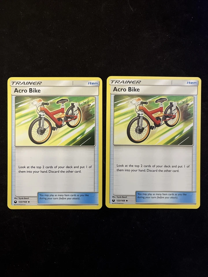 2X Acro Bike #123/168 (Celestial Storm) - Pokémon TCG - Uncommon - M/NM - Image 1 of 1