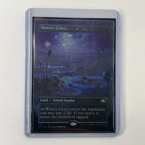 MTG Watery Grave (529) *Galaxy Foil* Unfinity MT/NM Free Shipping - Picture 1 of 11
