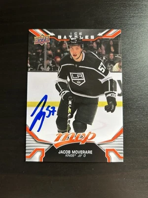 Jacob Moverare Signed 2022-23 Upper Deck MVP Card RC Los Angeles Kings #224 Auto - Image 1 of 2