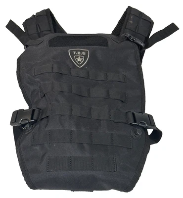 Portabebés TBG Tactical Baby Gear negro liso correas ajustables Foto 1 de 3
