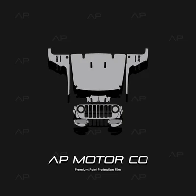 For 22-25 Jeep Wrangler 4 Door Unlimited High Tide Paint Protection PPF Gloss - Image 1 of 4