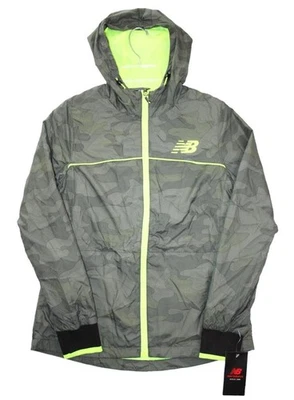New Balance Womens Jacket S Hoodie Lightweight Windbreaker Full Zip Camo $130NEW - Image 1 of 4