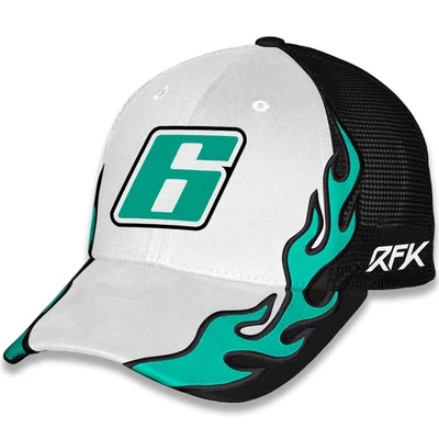 Bandeira quadriculada unissex esportiva preta Brad Keselowski BuildSubmarines.com Flame - Imagem 1 de 4