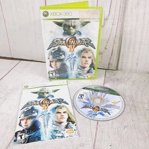 Soul Calibur IV 4 (Microsoft Xbox 360, 2008) CIB komplett mit Handbuch - GETESTET - Bild 1 von 5