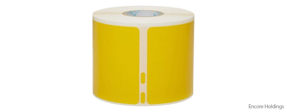 Dymo LabelWriter Yellow Name Badge / Shipping Label Roll - 2 1/8 By 4 2133382 - Image 1 of 1