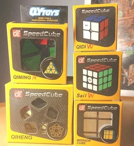 Speed Cube Set, Puzzle Cube, Magic Cube 2X2 3X3 4X4 Pyraminx Pyramid Megaminx  - Imagen 1 de 5