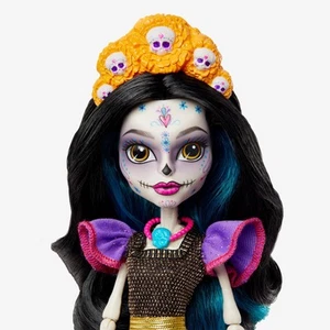 New Monster High Howliday Dia De Muertos Skelita Calaveras Doll Mattel - HNF96 - Picture 1 of 6