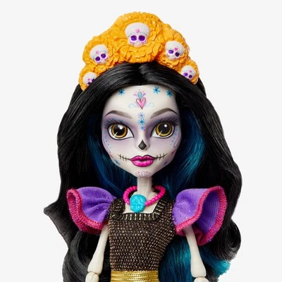 New Monster High Howliday Dia De Muertos Skelita Calaveras Doll Mattel - HNF96 - Image 1 of 4