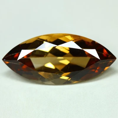 14.14 Cts_Loose Great Gemstone_100 % Natural Imperial Champagne Topaz_Nice Cut - Image 1 of 3