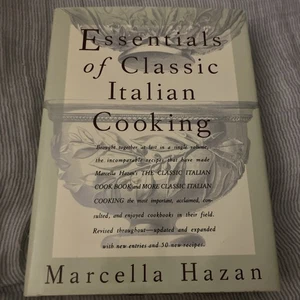 [By Marcella Hazan] Essentials of Classic Italian Cooking (Hardcover) 1st Ed - Picture 1 of 9