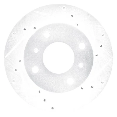 For Nissan Stanza 86-89 Brake Rotor DFC Premium Drilled & Slotted Front - Image 1 of 4