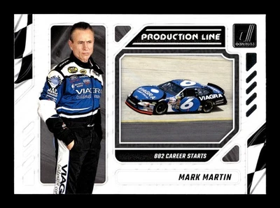 5-05-25 PWE . 2024 donruss nascar #12 mark martin PRODUCTION LINE (B) - Image 1 of 2