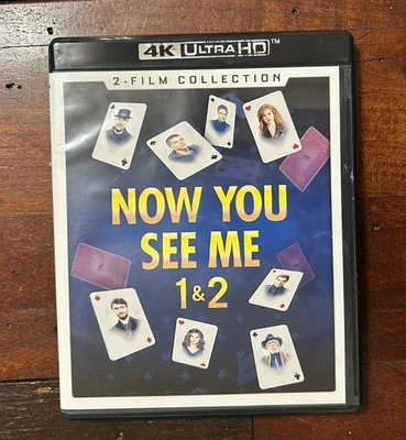 Now You See Me 1 & 2 Film Collection 4K Ultra HD FREE SHIP - Image 1 of 4
